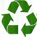 Icona di frecce circolari che simboleggia l'imballaggio eco-sostenibile.